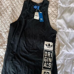 ADIDAS LONG BLK TANK
